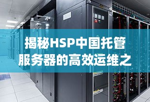 揭秘HSP中国托管服务器的高效运维之道