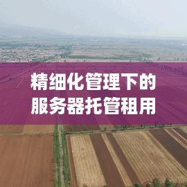 精细化管理下的服务器托管租用规范