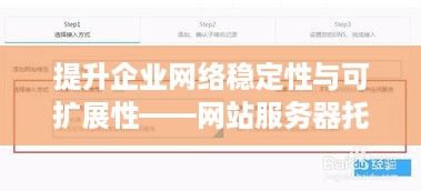 提升企业网络稳定性与可扩展性——网站服务器托管服务请示