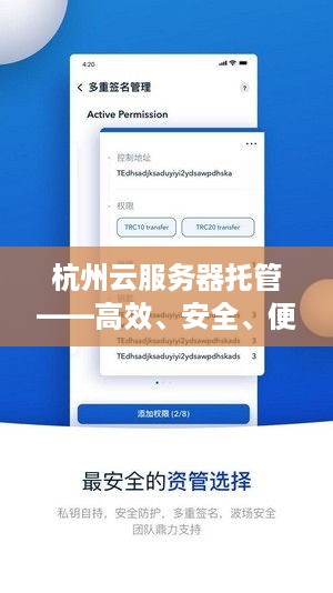 杭州云服务器托管——高效、安全、便捷的数字资产守护者
