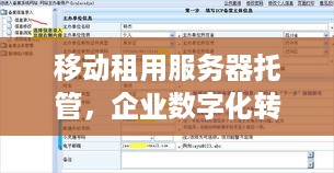 移动租用服务器托管，企业数字化转型的加速器