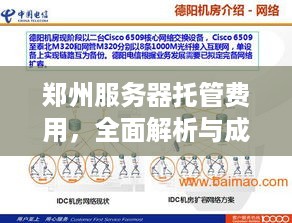 郑州服务器托管费用，全面解析与成本效益