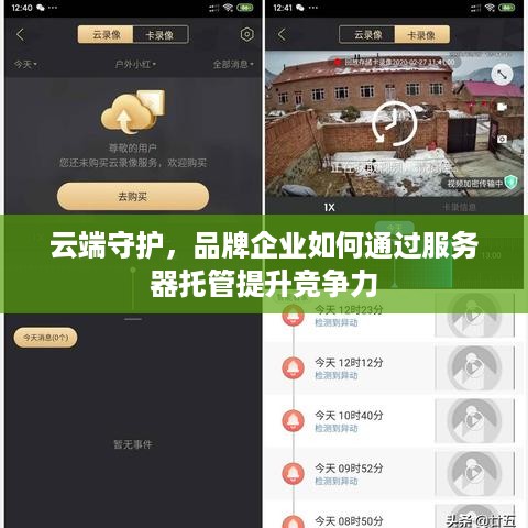 云端守护，品牌企业如何通过服务器托管提升竞争力