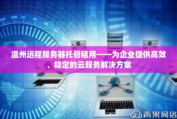 温州远程服务器托管租用——为企业提供高效、稳定的云服务解决方案