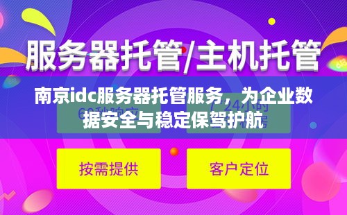 南京idc服务器托管服务，为企业数据安全与稳定保驾护航