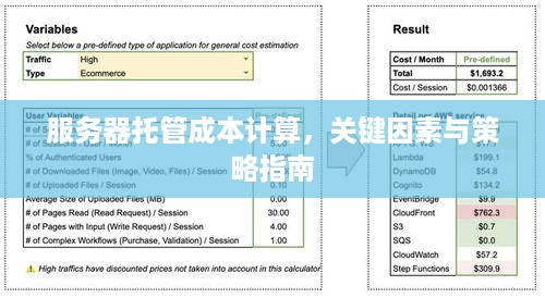 服务器托管成本计算，关键因素与策略指南