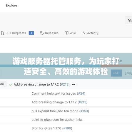 游戏服务器托管服务，为玩家打造安全、高效的游戏体验