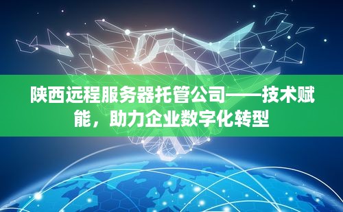 陕西远程服务器托管公司——技术赋能，助力企业数字化转型