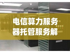 电信算力服务器托管服务解析