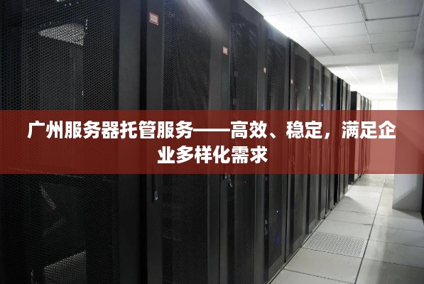 广州服务器托管服务——高效、稳定，满足企业多样化需求