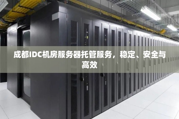 成都IDC机房服务器托管服务，稳定、安全与高效