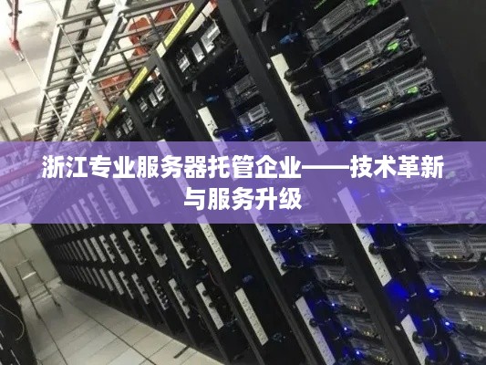 浙江专业服务器托管企业——技术革新与服务升级