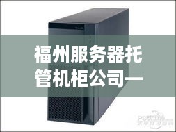 福州服务器托管机柜公司——构筑数字世界的坚实基石