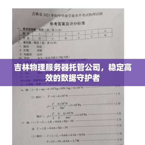 吉林物理服务器托管公司，稳定高效的数据守护者