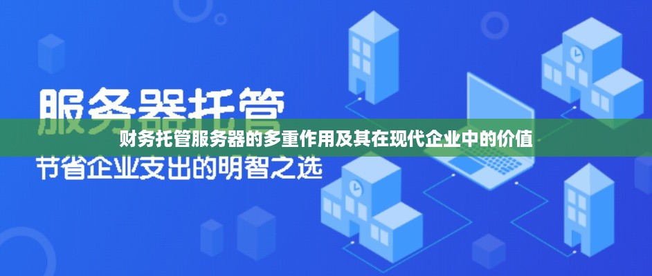 财务托管服务器的多重作用及其在现代企业中的价值