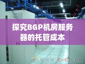 探究BGP机房服务器的托管成本