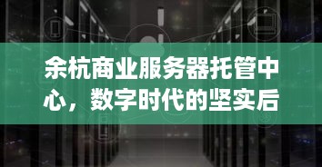 余杭商业服务器托管中心，数字时代的坚实后盾