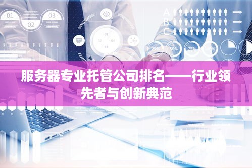 服务器专业托管公司排名——行业领先者与创新典范