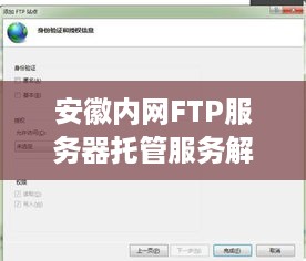 安徽内网FTP服务器托管服务解析