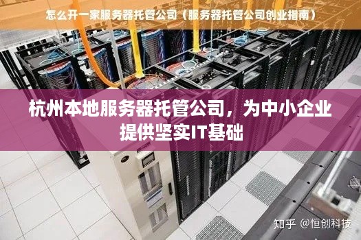 杭州本地服务器托管公司，为中小企业提供坚实IT基础