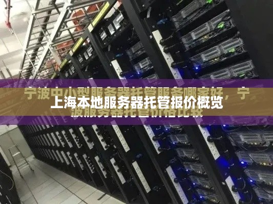 上海本地服务器托管报价概览