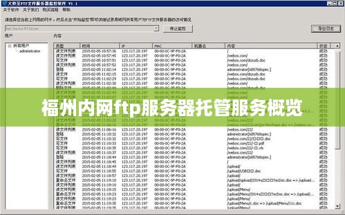 福州内网ftp服务器托管服务概览