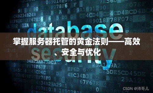 掌握服务器托管的黄金法则——高效、安全与优化