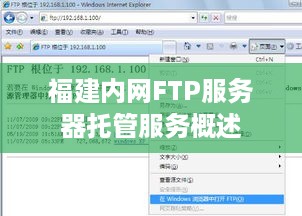 福建内网FTP服务器托管服务概述