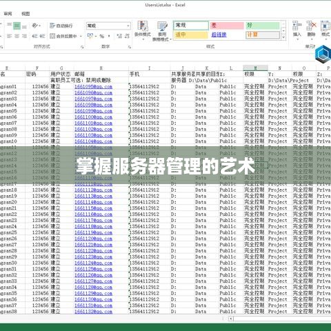 掌握服务器管理的艺术