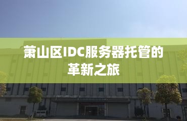 萧山区IDC服务器托管的革新之旅