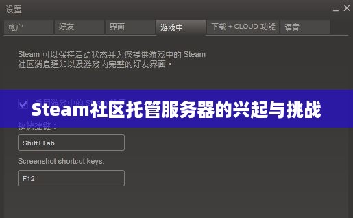 Steam社区托管服务器的兴起与挑战