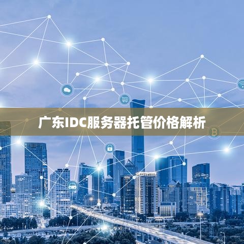 广东IDC服务器托管价格解析