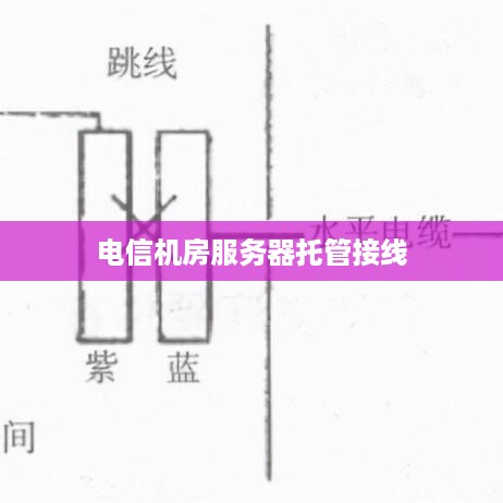 电信机房服务器托管接线