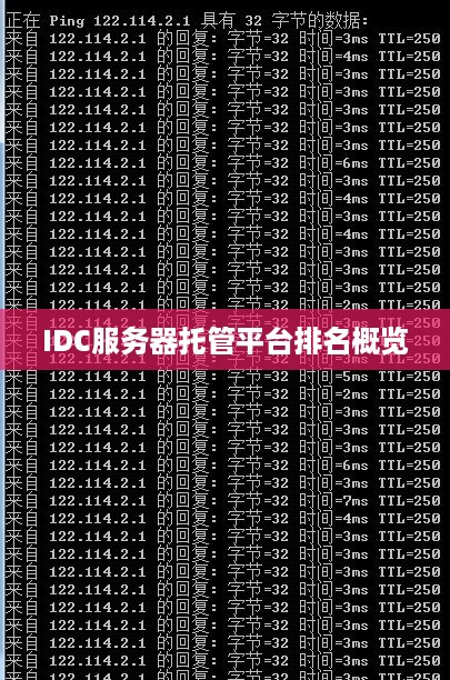 IDC服务器托管平台排名概览