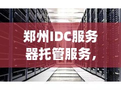 郑州IDC服务器托管服务，稳定高效的技术支撑