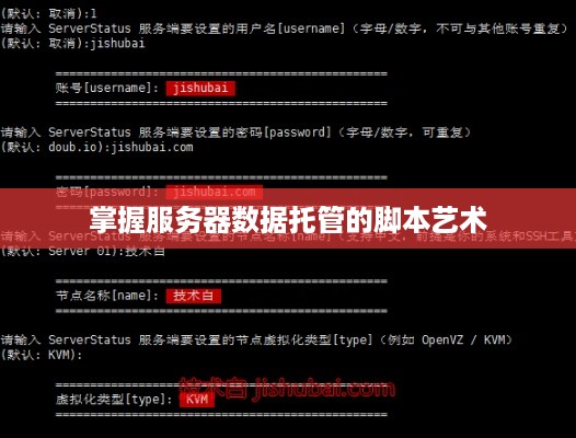 掌握服务器数据托管的脚本艺术