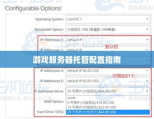 游戏服务器托管配置指南