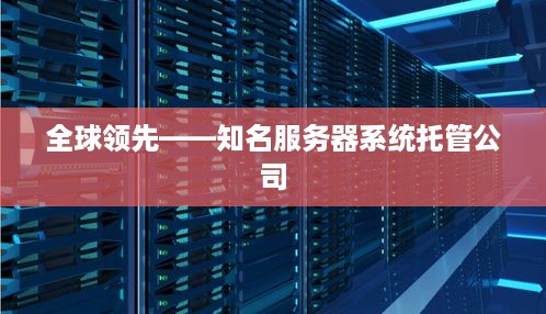 全球领先——知名服务器系统托管公司