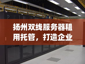 扬州双线服务器租用托管，打造企业数据安全新堡垒