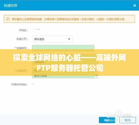 探索全球网络的心脏——高端外网FTP服务器托管公司