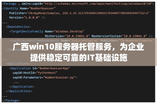 广西win10服务器托管服务，为企业提供稳定可靠的IT基础设施