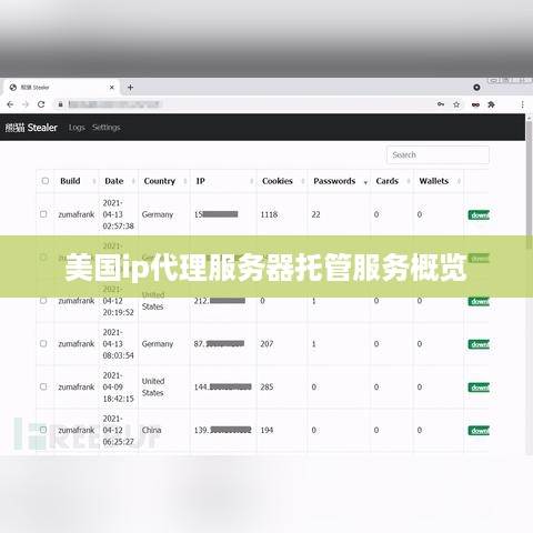 美国ip代理服务器托管服务概览