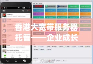 香港大宽带服务器托管——企业成长的加速器
