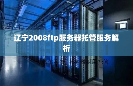 辽宁2008ftp服务器托管服务解析