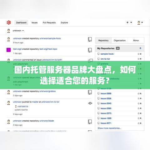 国内托管服务器品牌大盘点，如何选择适合您的服务？