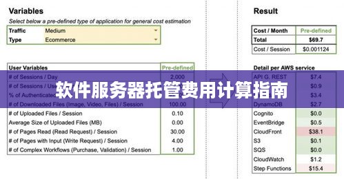 软件服务器托管费用计算指南
