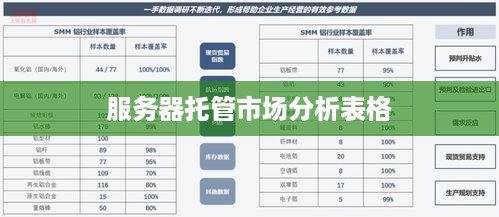 服务器托管市场分析表格