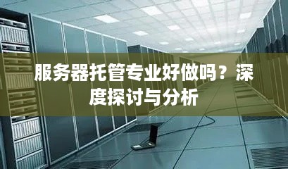 服务器托管专业好做吗？深度探讨与分析