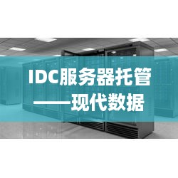 IDC服务器托管——现代数据中心的心脏