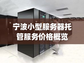 宁波小型服务器托管服务价格概览